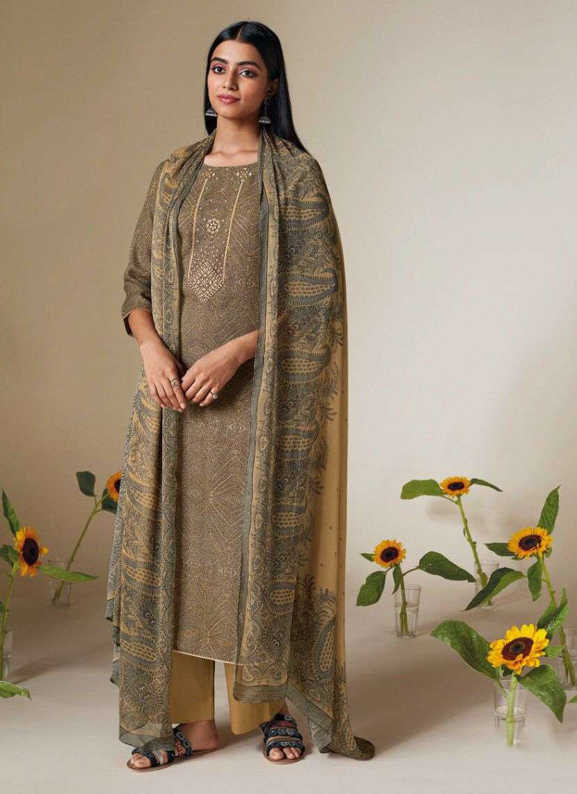 Unstitched Woolen Pashmina Winter Wear Women Suits Set – Stilento