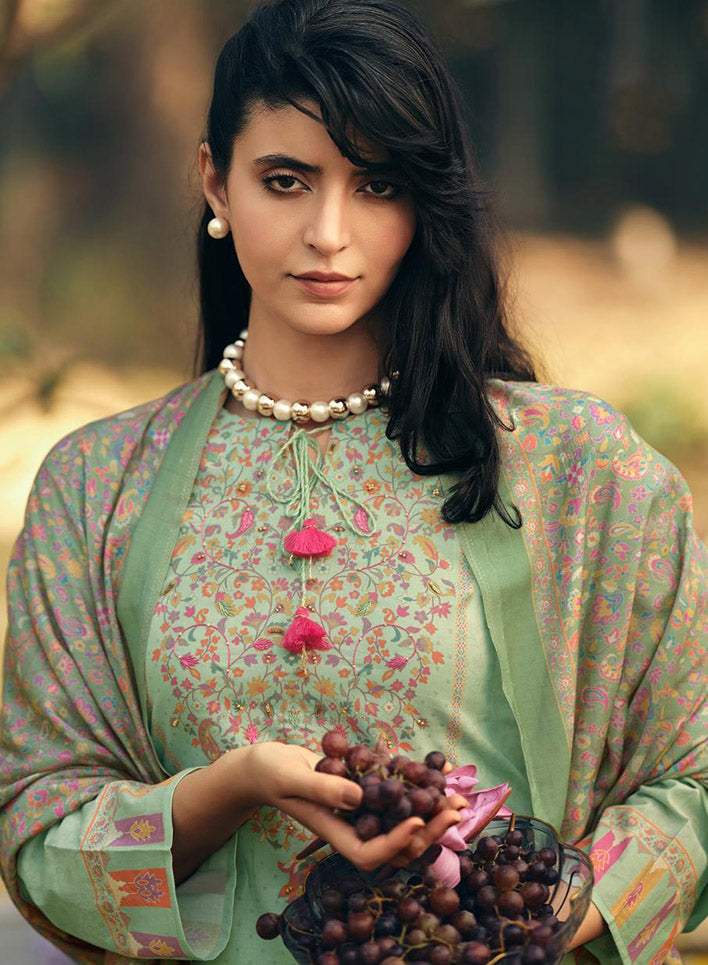 Soft Summer Cotton Unstitched Suit Dress Material for Women