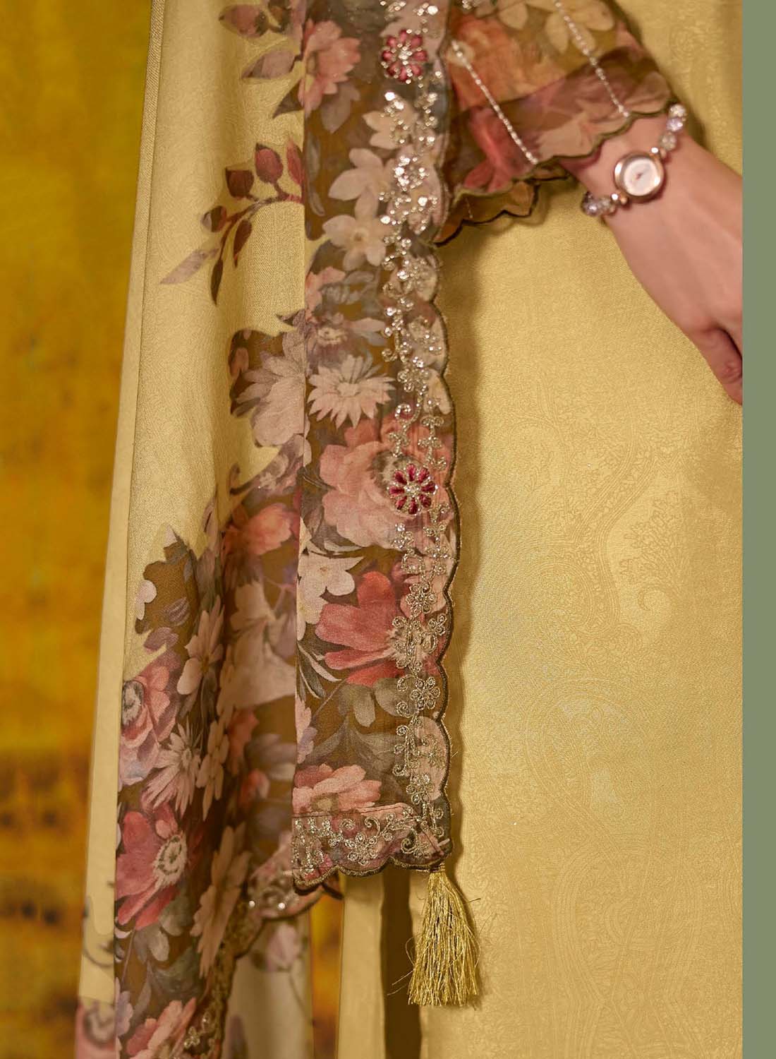 Party Wear Muslin Unstitched Salwar Suit Set Dress Material for Women