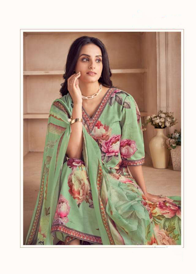 Rivaa Unstitched Pashmina Winter Suit Dress Material for Ladies