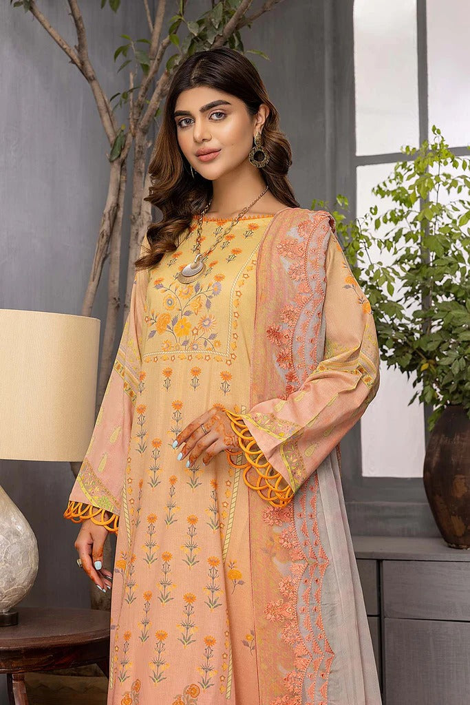 Charizma Lawn Printed Pakistani Unstitched Suit