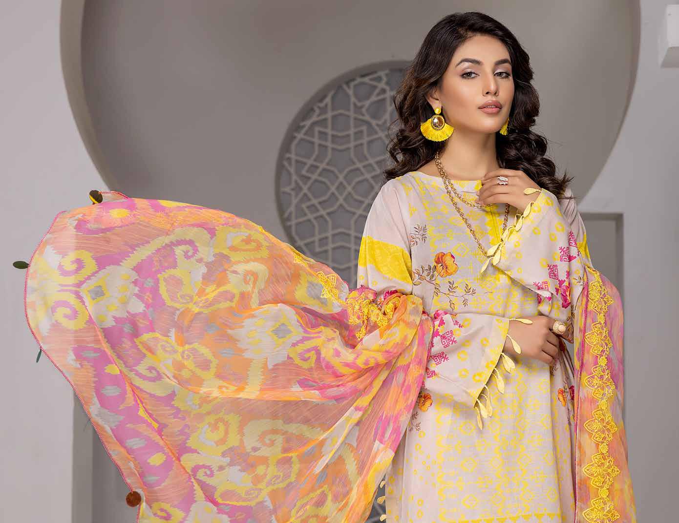 Charizma Women Pure Lawn Unstitched Pakistani Suits