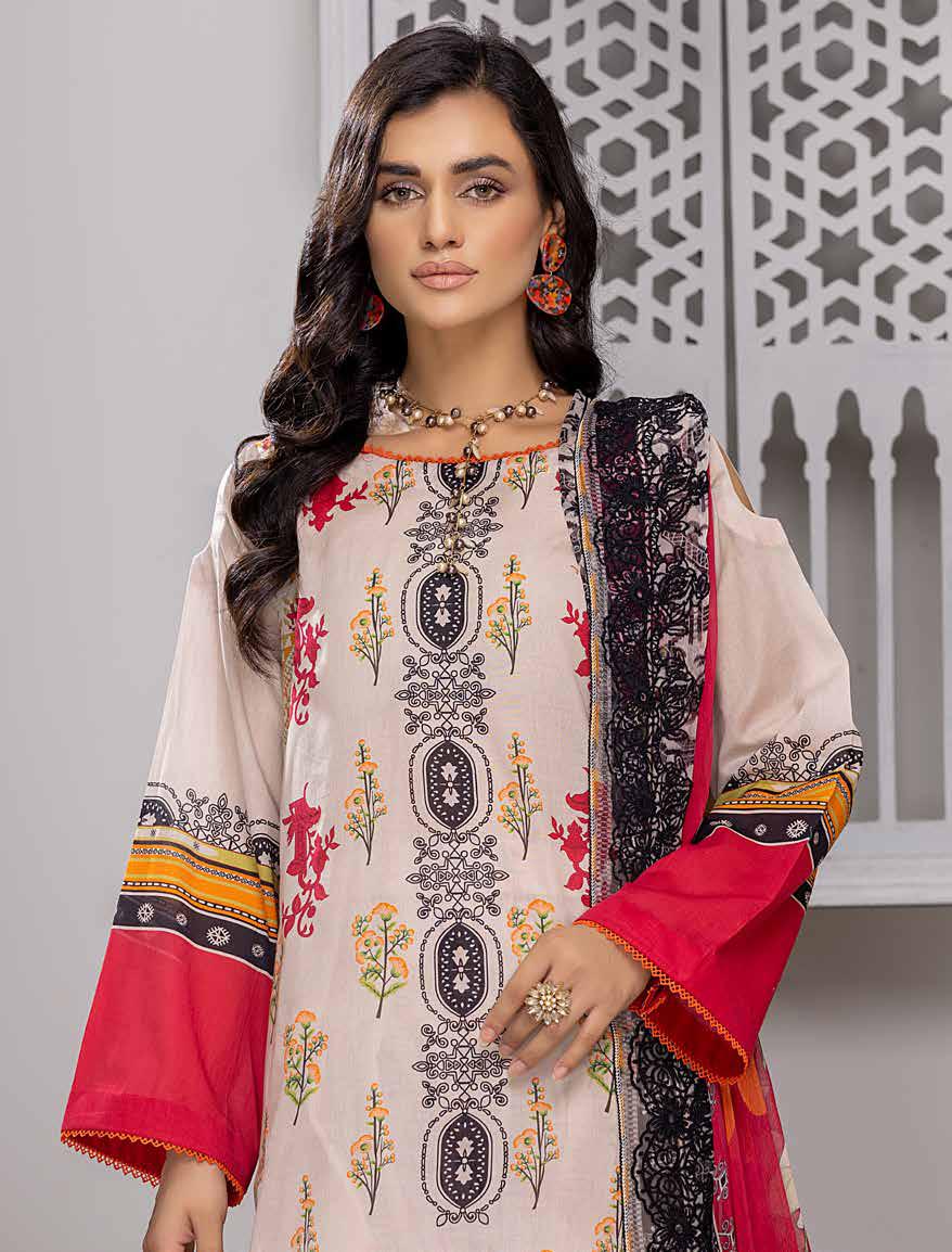 Charizma Women Pure Lawn Unstitched Pakistani Suits