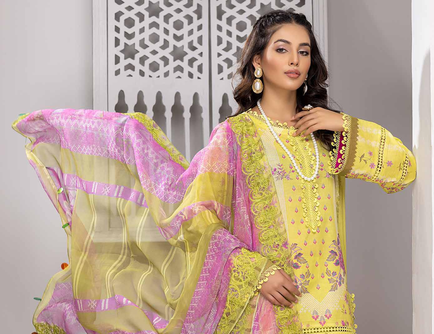 Charizma Women Pure Lawn Unstitched Pakistani Suits