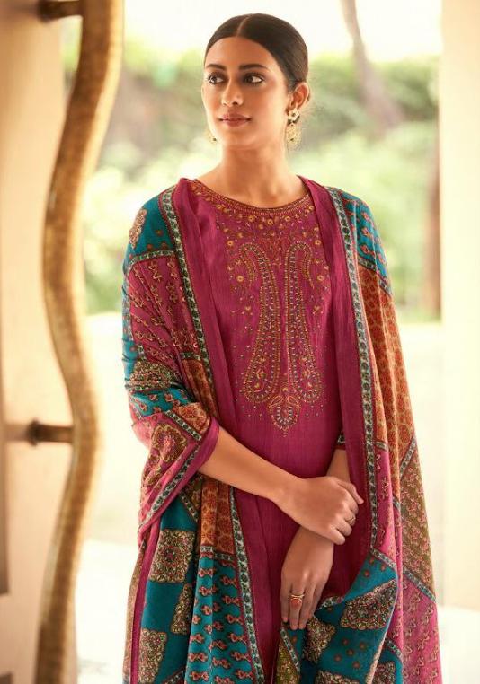 cotton embroidered salwar suit dress material Radiant Cotton Embroidered Salwar Suit Dress Material D.NO SV1065 - DP Enterprise