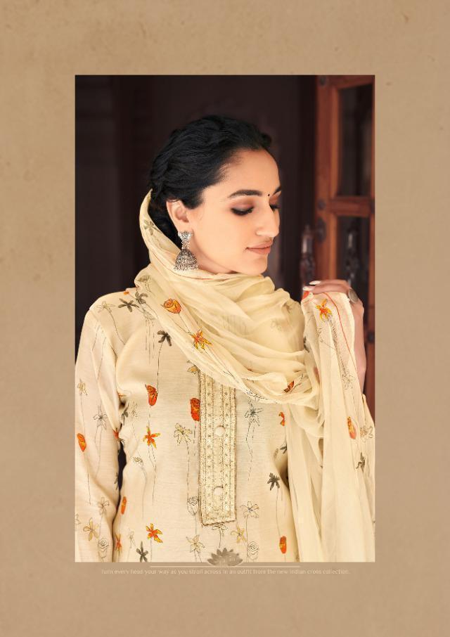 Cotton Silk Beautiful Floral Printed Salwar kameez material