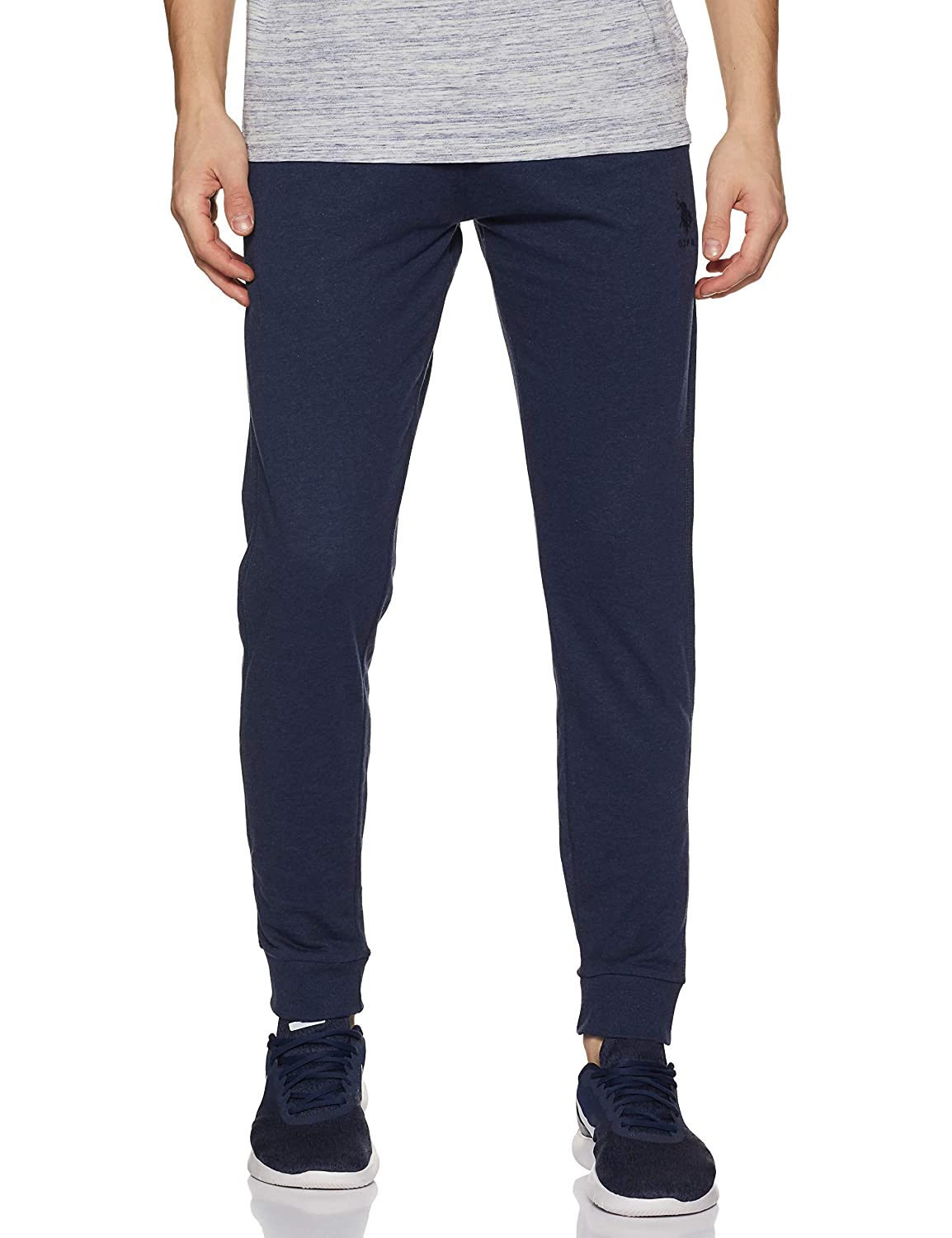 Dark Blue Cotton Men's Pyjamas Bottom Jogger pants