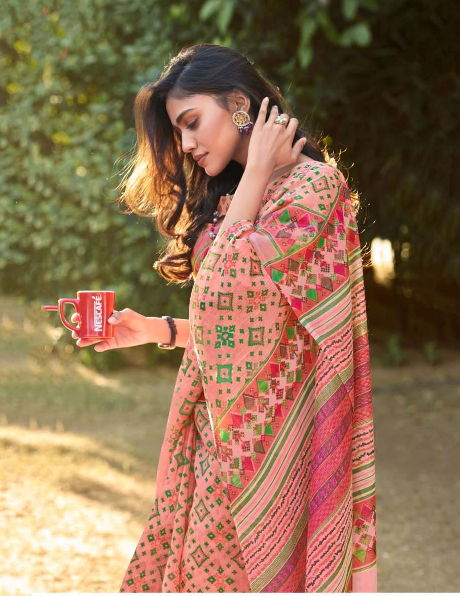 Fancy Printed Daily Wear Sonakshi Silk Sarees