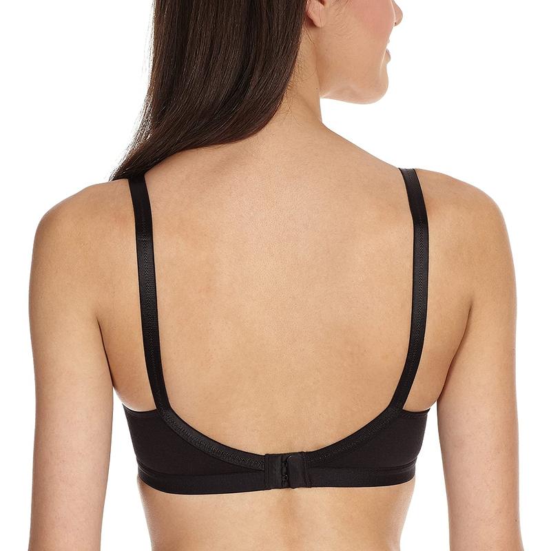 Lovable Women Full Coverage Black Cotton Bra
