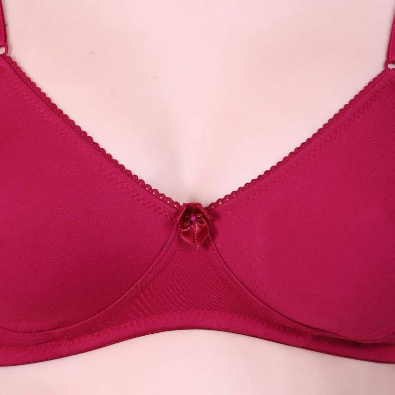 Lovable Women Full Coverage Classic Non Padded Bra Dark Red