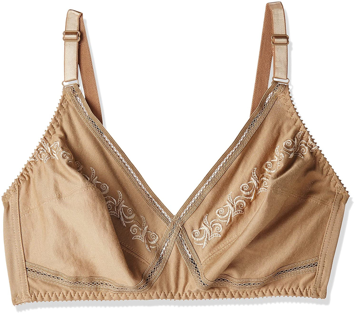 Lovable Women's All Day Long Full Coverage Cotton Bra Beige