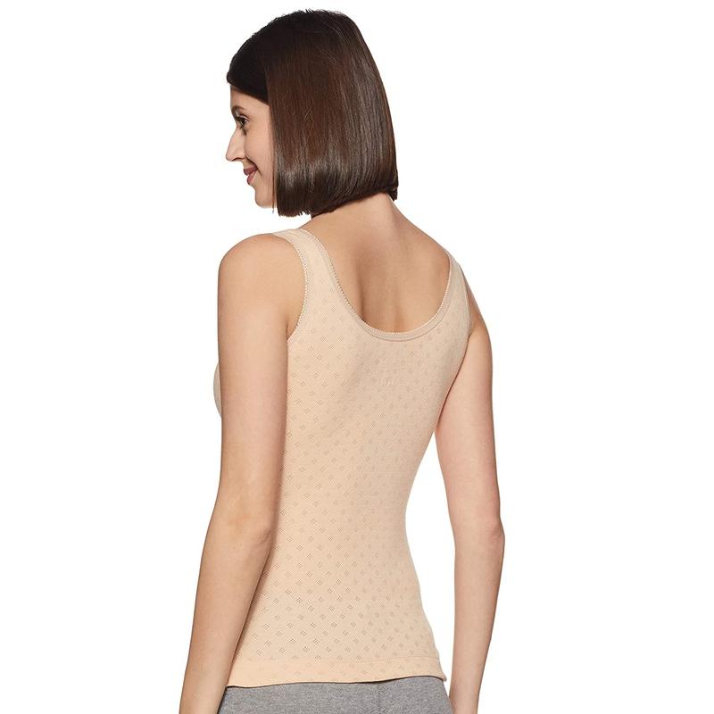 Lovable Women's Sleeveless Skin Thermal Top