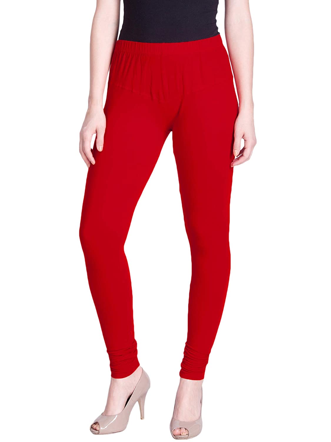 Lux Lyra Red Churidar Leggings free Size for Girls – Stilento