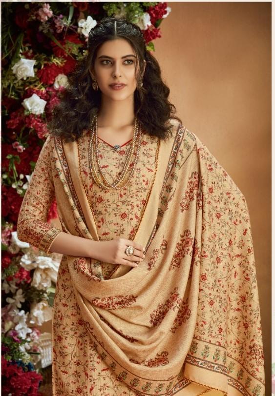 Noorani Pure Pashmina Suit Dress Material For Women