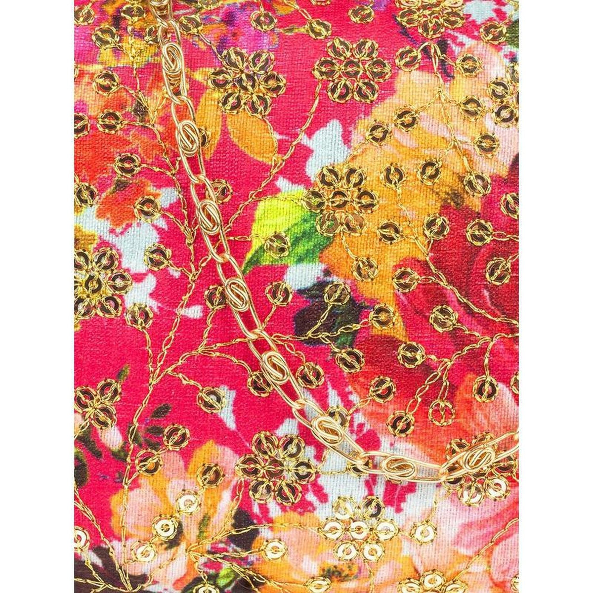 Pink with Golden Party Wear Designer Women Wedding Clutch