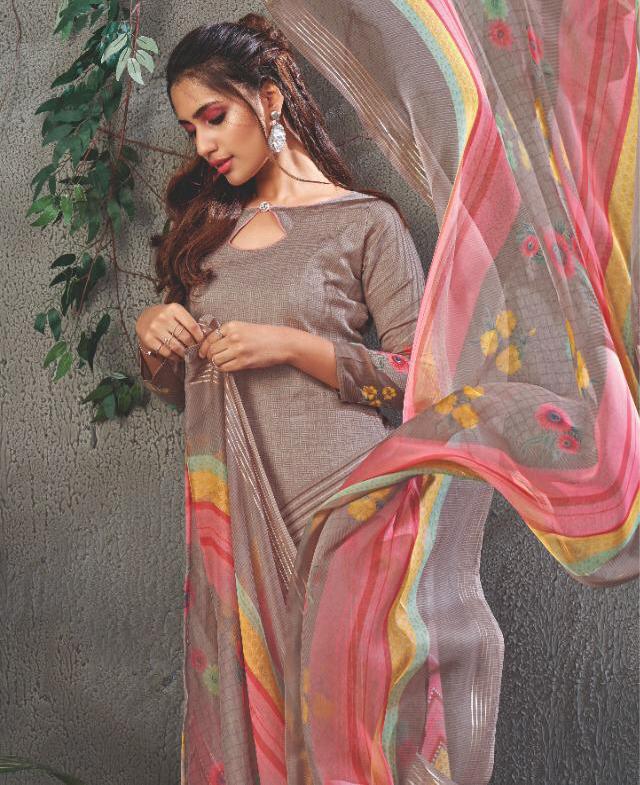 Pure Cotton Printed Summer Suit Dress Material for women