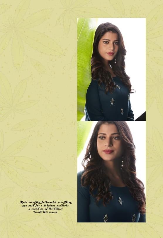 Rayon Kurta Pant Set with Hand Work for Women