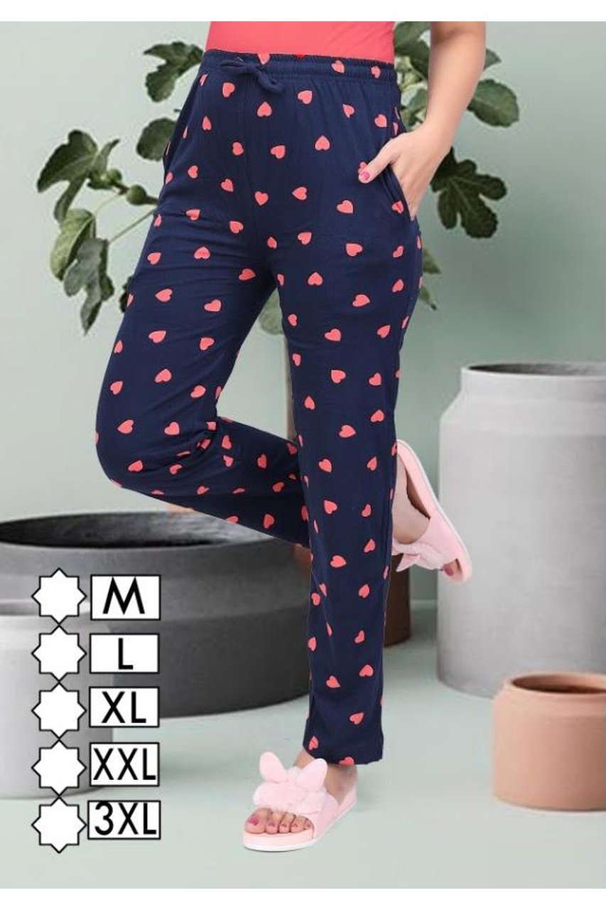 Regular Fit Cotton Printed Women Lower