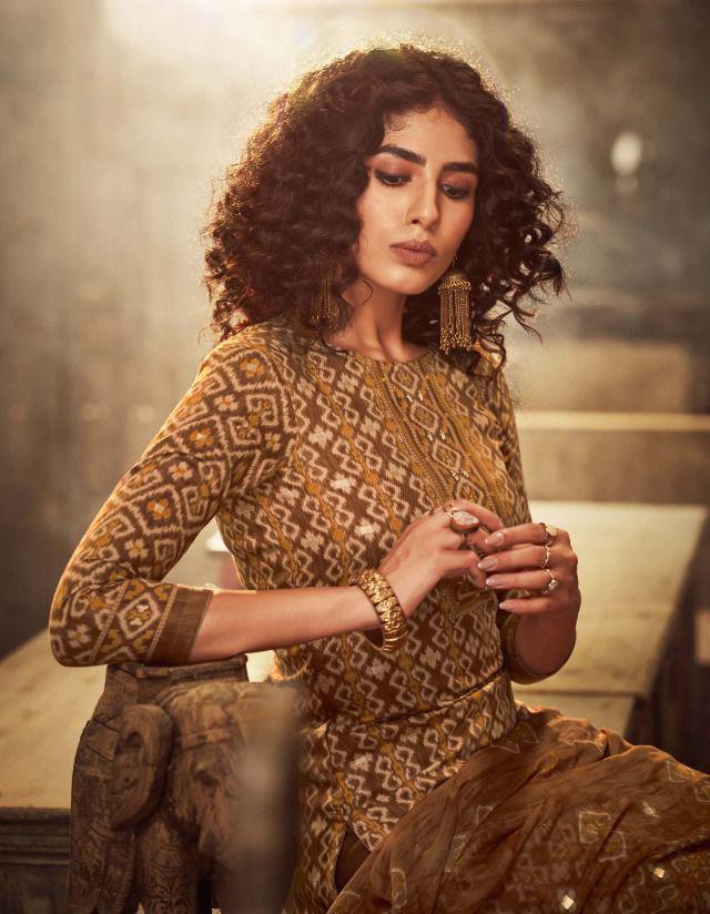 Unstitched Pashmina Winter Salwar Suit Set for Women