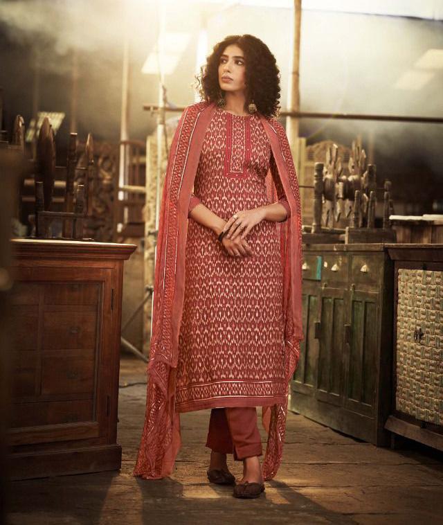 Unstitched Pashmina Winter Salwar Suit Set for Women