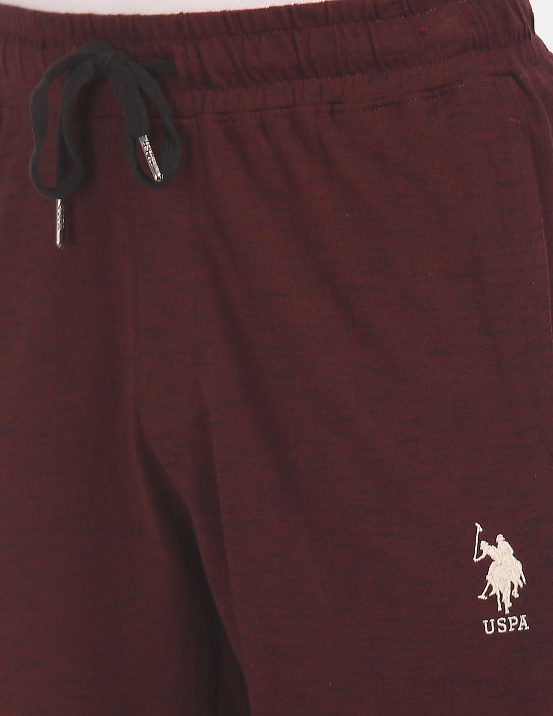 US Polo Cotton Maroon Track Pants Lower Bottom for Men - Stilento