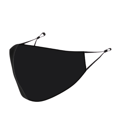 Van Heusen Black Cotton Face Mask for women (Pack of 3)