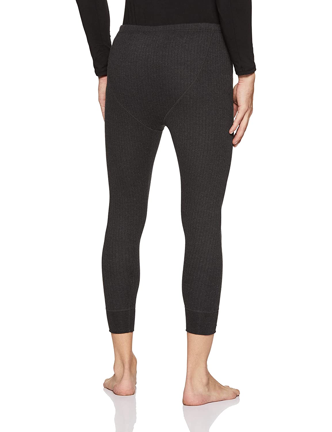 Van Heusen Black Thermal Winter Lower Bottom Wear for Men