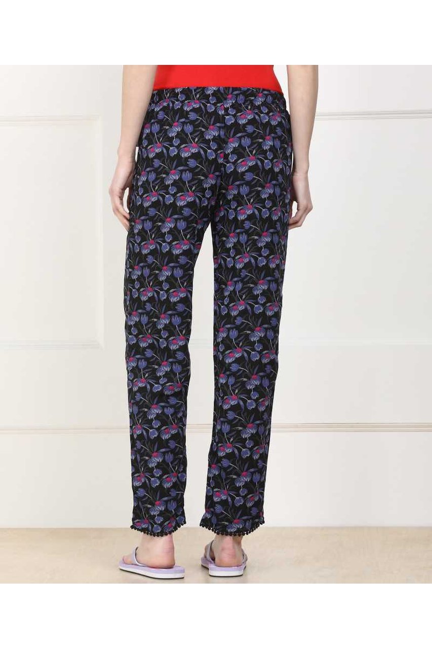 Van Heusen Black Women's Pyjama Bottom Lower