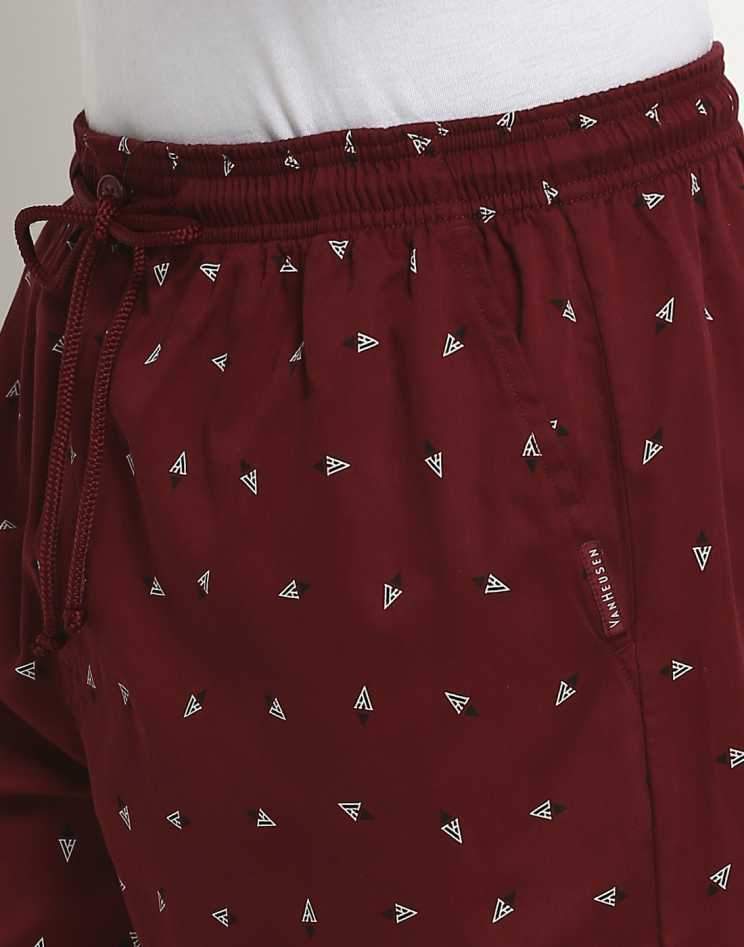 Van Heusen Men's Pyjama Bottom Maroon