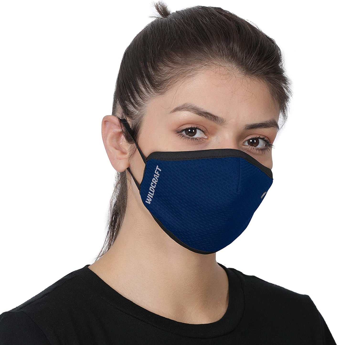 Wildcraft Reusable Super mask W95 Blue Mask for Men and Women (Pack of 5)