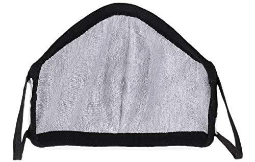 Wildcraft Reusable Supermask W95 Black Mask for Men and Women (Pack of 5)