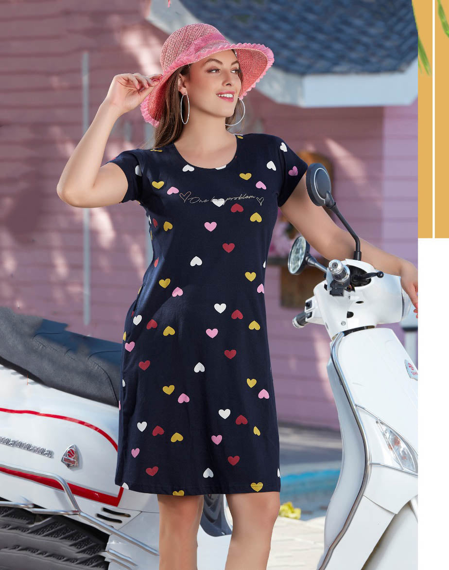 HOT Womens Dresses Cotton Long T Shirt Dress Long T Shirt