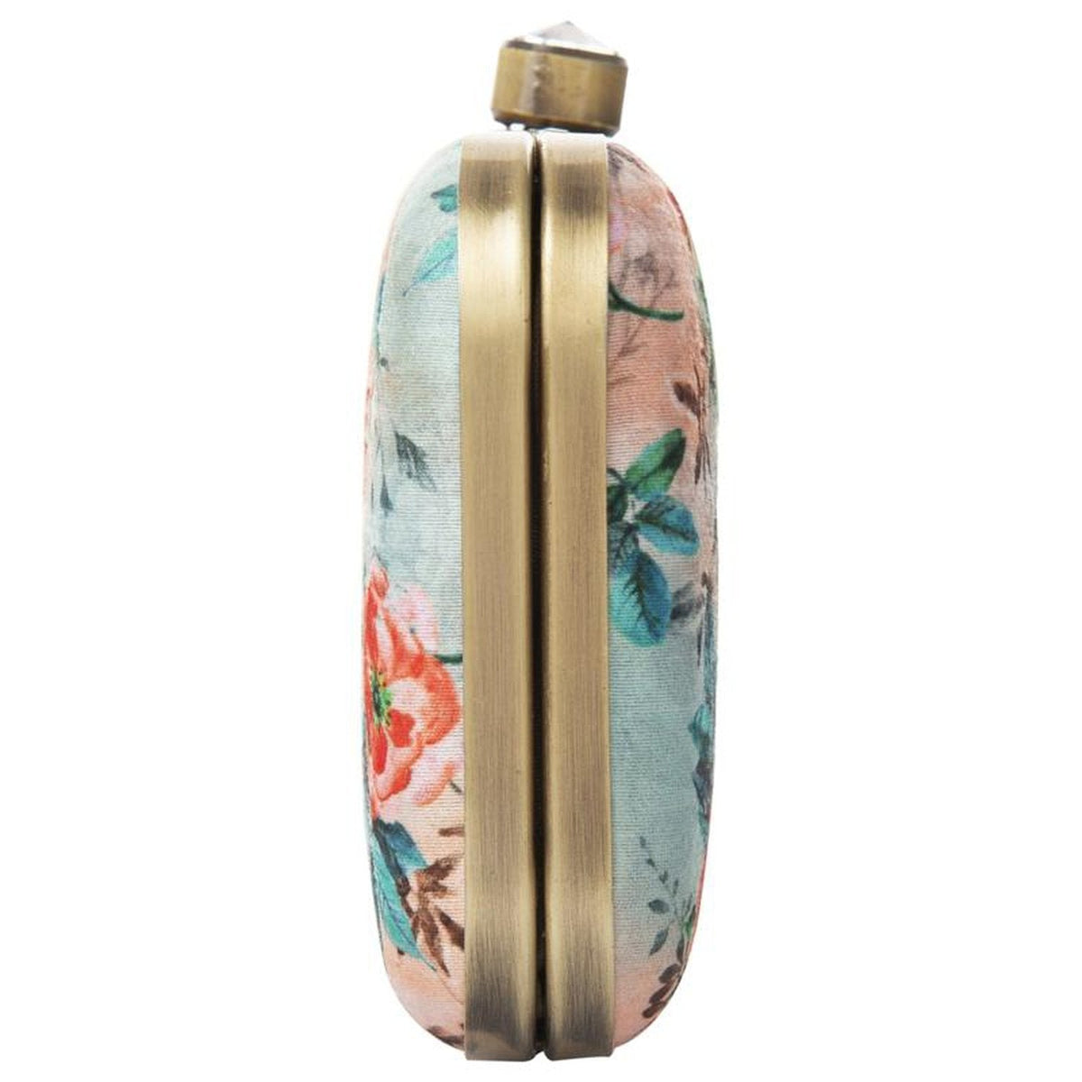 Women's Floral Party Wedding Clutch Purse with Chain
