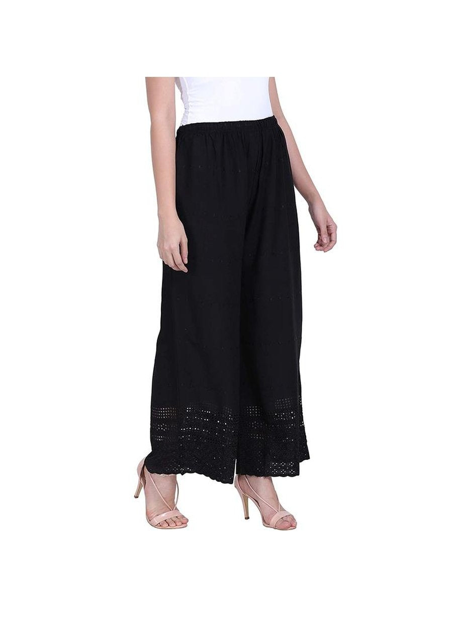 Women's Pure Rayon Palazzo Combo Set