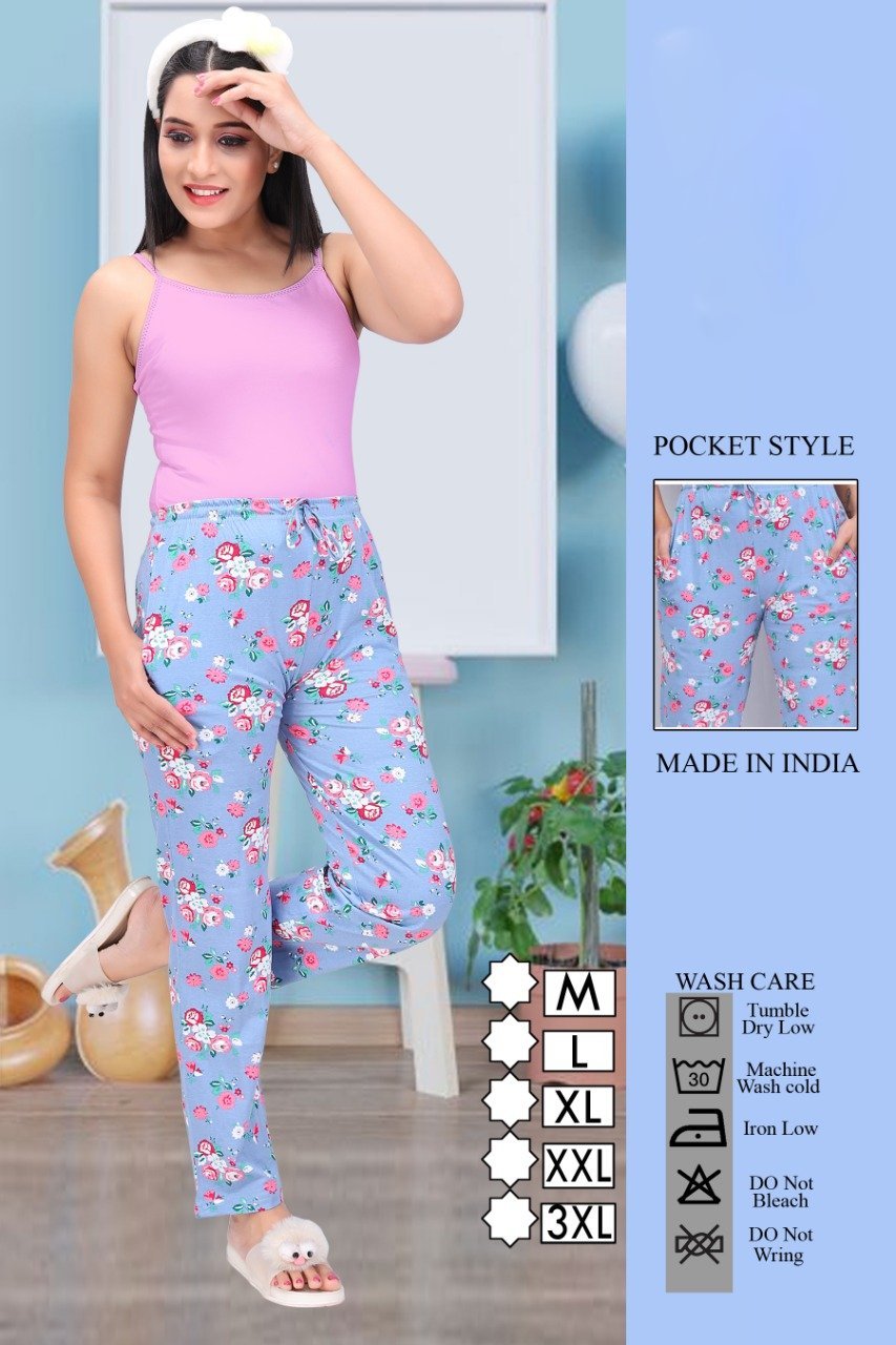 Women s Stylish Printed Soft Cotton Pajamas