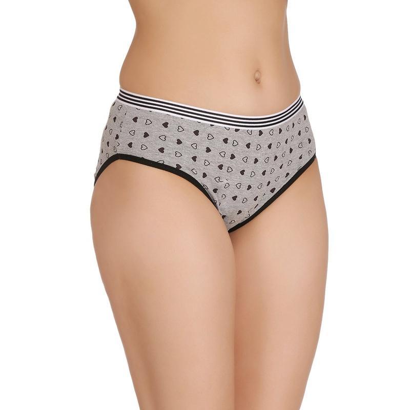 Zoom Women's Cotton Brief Hipster Panty (Pack of 3)