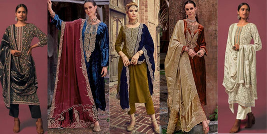 Embracing Indian Elegance with Women Winter Ethnic Suits