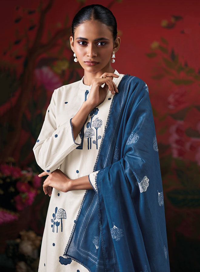 Cotton Unstitched Salwar Suit Fabric for Women