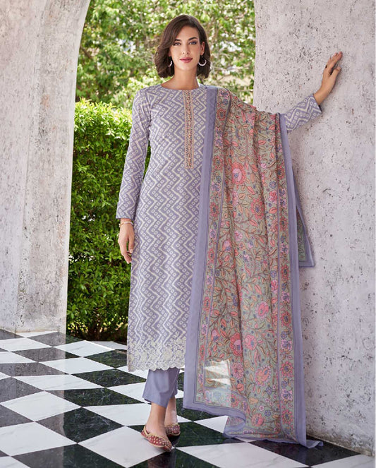 Mumtaz Arts Cotton Unstitched Women Suit Fabric Material