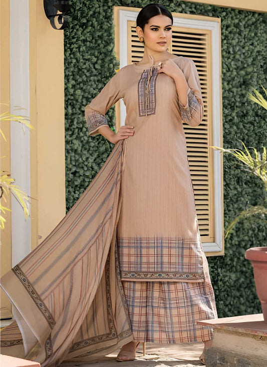 Rivaa Pashmina Unstitched Winter Suit Dress Material for Ladies