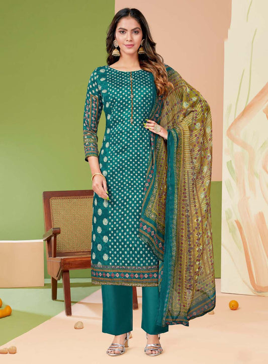 Alok Unstitched Salwar Suit Fabric Dress Material for Women Alok Suit