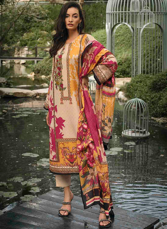 Sadhana Unstitched Pashmina Winter Salwar Suit Material for Ladies Sadhana
