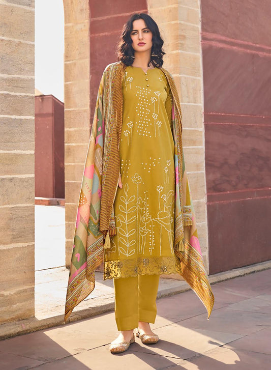 Kilory Pure Lawn Cotton Unstitched Salwar Suit Dress Material