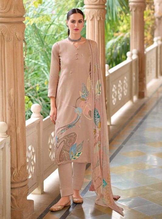 Kilory Unstitched Cotton Salwar Suit Dress Material with Hand Work Kilory Trends