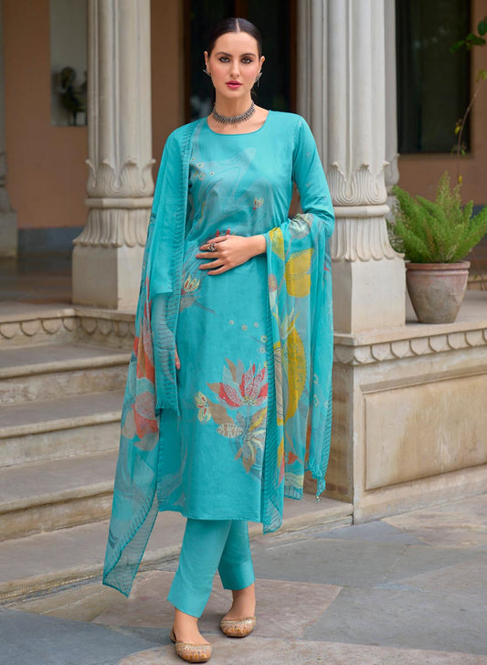 Kilory Unstitched Cotton Salwar Suit Dress Material for Women Kilory Trends