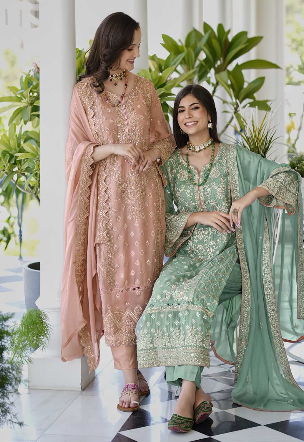 Semi sales stitched salwar