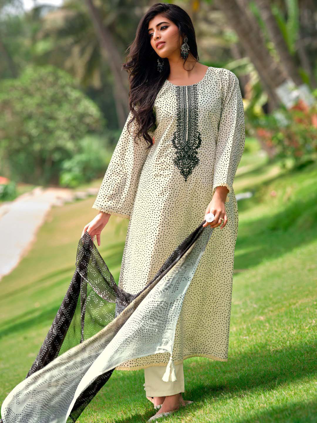 Pure Lawn Cotton Unstitched Women Suit Dress Material Kilory Trends