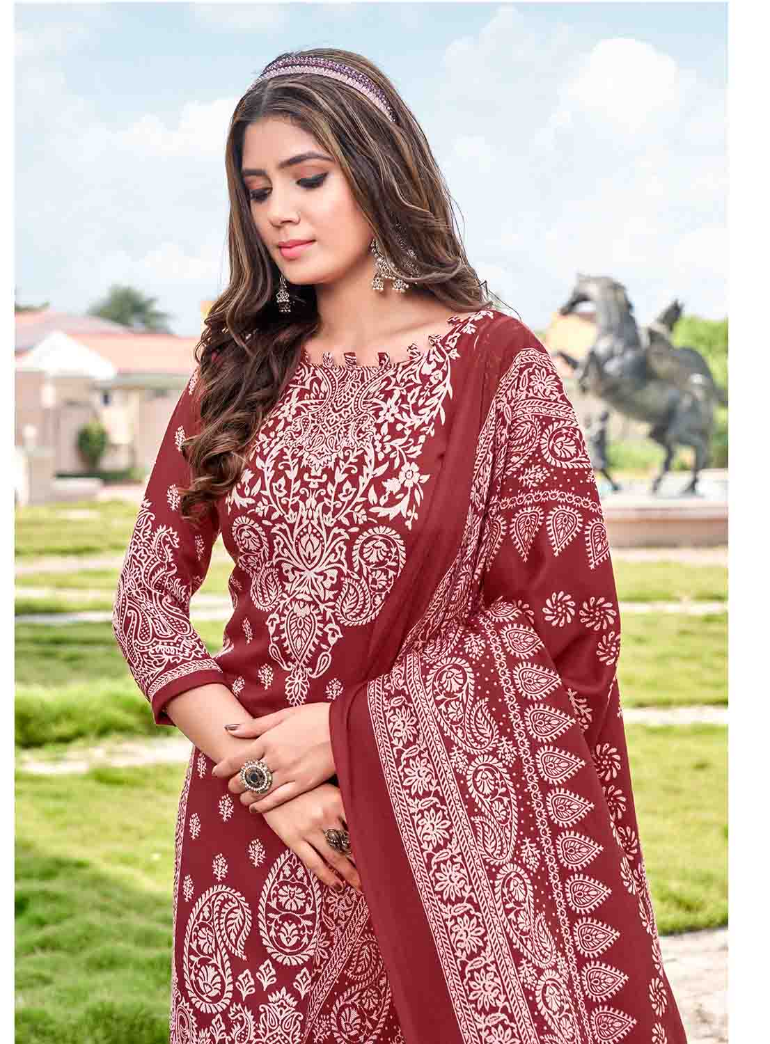 Buy 52/XXL Size Anarkali Gown Sangeet Dress Materials Online for Women in  USA