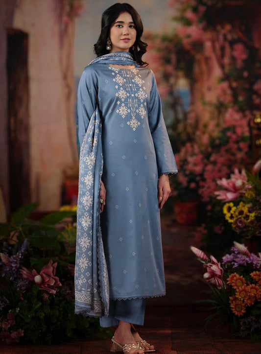 Pure Cotton Unstitched Salwar Suit Dress Material with Hand Work for Women