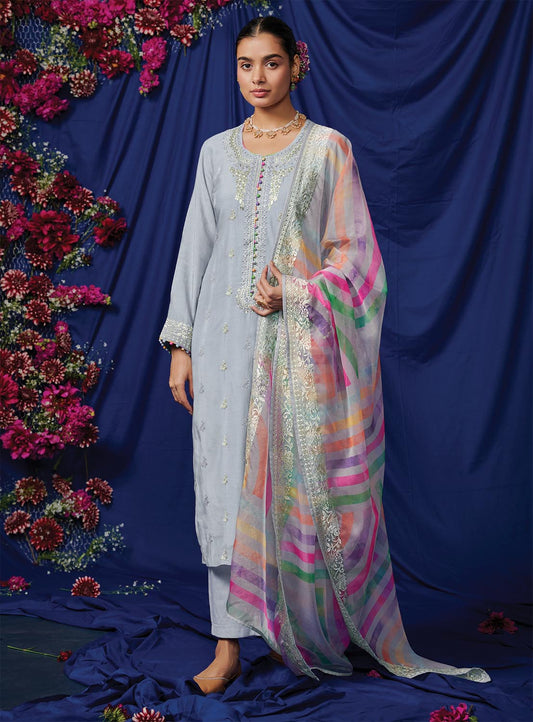 Kimora Pure Cotton Lawn Women Unstitched Suit Dress Material